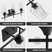 VONLUCE 3 Light Bathroom Vanity Light Fixture,Matte Black