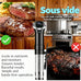 1100W Immersion Circulator Sous Vide Machine, Wifi Enabled Precision Cooker with App Control for Restaurant-Style Steak, Tender Meat & More