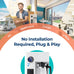 Bluevua RO100ROPOT Countertop Reverse Osmosis Water Filter System