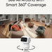 eufy Security 4K Indoor Cam S350, No Subscription, Dual Cameras, 8× Zoom
