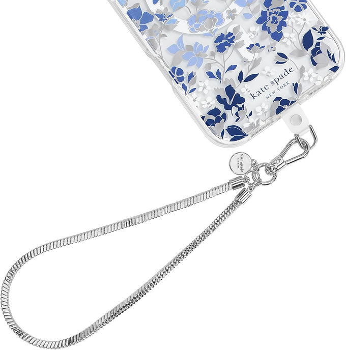 kate spade new york Phone Charm Wrist Strap w/Anchor Card - Tortoise Bead