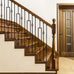 10 Pack Wrought Iron Balusters, Stair Spindle with 20 Swivel Shoes