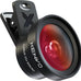 Xenvo Pro Lens Kit for iPhone and Android, Macro and Wide Angle Lens with LED Light and Travel Case Black