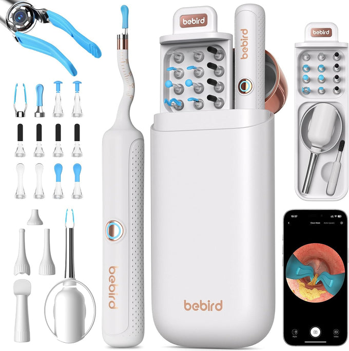 Bebird R37R Ear Wax Removal Tool Camera, Flexible Scope and Visual Tweezers