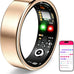 Smart Ring for Women Men, Health Tracking Ring No APP Fee (Rosegold,8)
