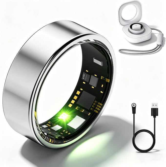 Smart Ring for Women Men, Fitness Health Tracker