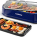 Smokeless Grill, CUSIMAX Electric Indoor Grill Griddle Portable Korean BBQ