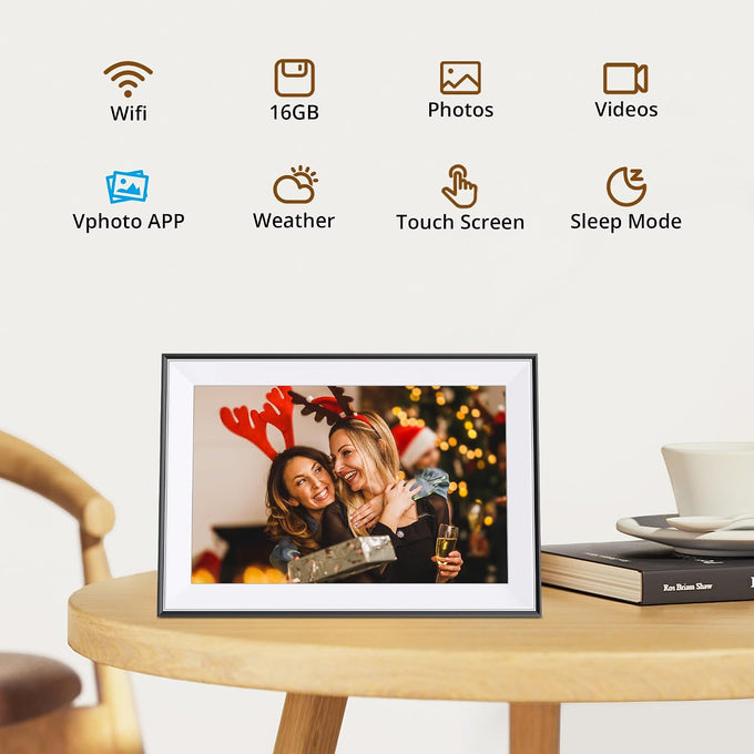 Dragon Touch 10.1'' WiFi Digital Picture Frame