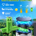 ELECLINK Solar Pathway Lights Outdoor, 6 Pack Upgraded Outdoor Solar Lights for Outside Super Bright Up to 15Hrs, IP65 Waterproof Solar Garden Lights for Yard Path Sidewalk Driveway Walkway Decor