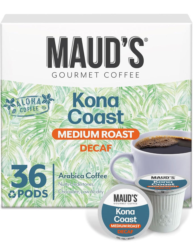 Maud’s Decaf Dark Roast Coffee Pods, 100ct