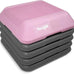 Yes4All High Arobic Step Platform & Stackable Risers - Adjustable 4"/6"/8"/10"/12" Height - Choose Full Step Platform Set or 2-Pack Stackable Risers, Customize for Cardio & Aerobic Exercise