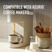 Peet's Coffee Coffee Pods, Dark Roast, Decaf House Blend, 60 K Cups