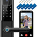 Nyboer Smart Keypad Door Lock with Handle for Front Door