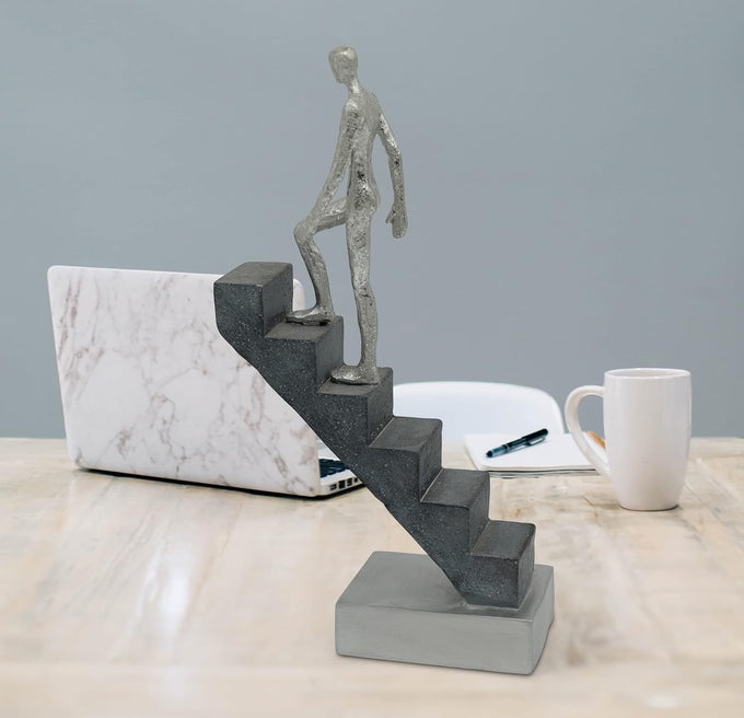 Vaudagio Modern Home Decor 'Top of The Rock' [11" high] Abstract Sculptures