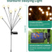 Solar Lights Outdoor Waterproof, 10 Packs 80LED, Solar Garden, Patio, Garden Decor, Patio Decor, Firefly Outdoor, Unique Gifts for Women, Gifts for Grandma