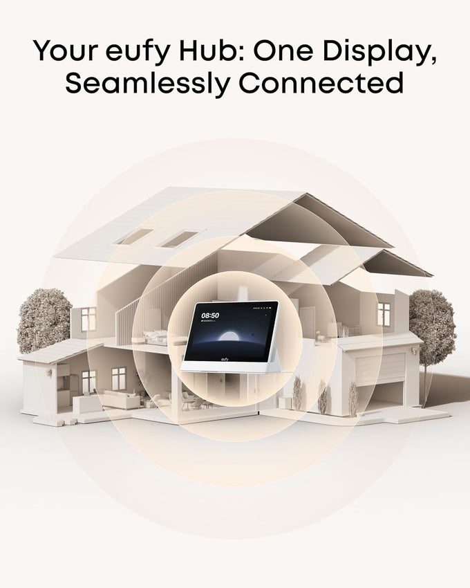 eufy Security eufy Smart Display E10, Smart Home Hub, 8" Control Panel