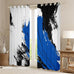 jejeloiu Basketball Gaming Sports Curtains Window Room Decor 52 x 84 Inch