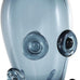 Deco 79 Glass Octopus Decorative Sculpture Cute Ombre Home Decor Statue with Curved Tentacles, Accent Figurine 9" x 9" x 8", Dark Blue