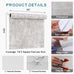 VEELIKE Neutral Concrete Wallpaper Peel and Stick Boho Aesthetic Wallpaper for Bedroom Bathroom 354''x32'' Wide Concrete Contact Paper for Countertops Waterproof Cement Vinyl for Accent Walls Kitchen