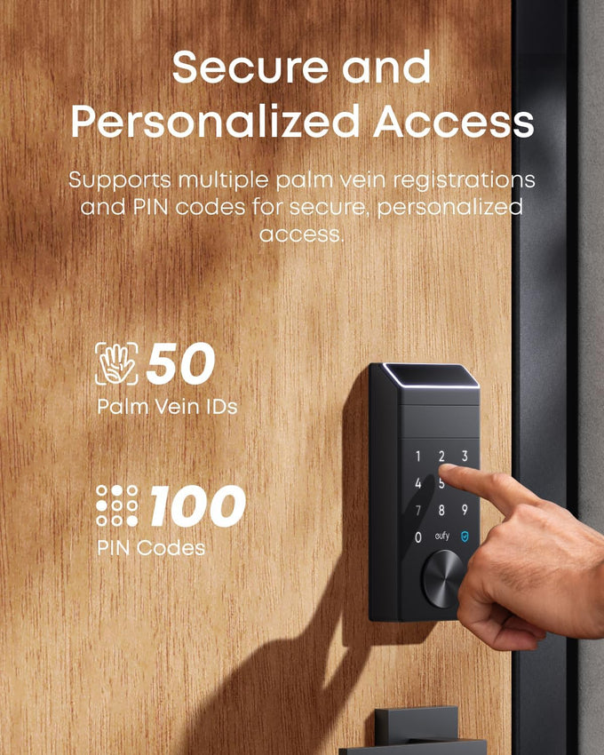 eufy Security Smart Lock FamiLock E34 with Palm Vein Recognition