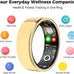 Smart Ring for Women Men, Health Tracking Ring No APP Fee (Rosegold,8)