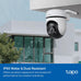 TP-Link Tapo 1080P Outdoor Wired Pan/Tilt Security Camera, C500