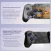 abxylute S8 Lite Type-C Mobile Gaming Controller for iPhone 18 Pro Max/iPhone Duo, iPhone15/16/17, iPad Mini 6/7 Android Phones Tablets, Portable Gamepad with Hall Joystick, Hall Trigger, Customizable Buttons＆Key Mapping, Plug and Play (black)