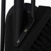 Relaxdays 4-Piece Fireplace Companion Tool Set Shovel, Brush, Poker & Holder, Modern Design, Black, 80% Steel Wood 10% Plastic, 60 x 18.5 x 16.5 cm