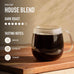Peet's Coffee Coffee Pods, Dark Roast, Decaf House Blend, 60 K Cups