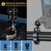 iMESTOU Waterproof ATV Phone Mount Suitble for 5.5"-6.8" Phones (Size L)
