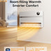 DREO Smart Wall Heater, 1500W Space Heater for Bedroom, White, Standard