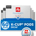 illy Coffee K Cup Pods, Intenso Dark Roast, 32 Count, 1 Pack