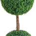 Nearly Natural 36 in Artificial Triple Ball Boxwood Topiary Tree with Pot