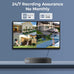 Hiseeu 4K Wired Security Camera System with 4PCS 8MP Cameras
