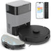 Robot Vacuum and Mop Combo Self-Emptying, 12000Pa Suction, LiDAR Navigation, Obstacle Avoidance, 75-Day Hands-Free, WiFi/App/Alexa Control