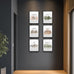 Framed Inspirational Positive Neutral Wall Art for Office, 6 Piece 11x14 In