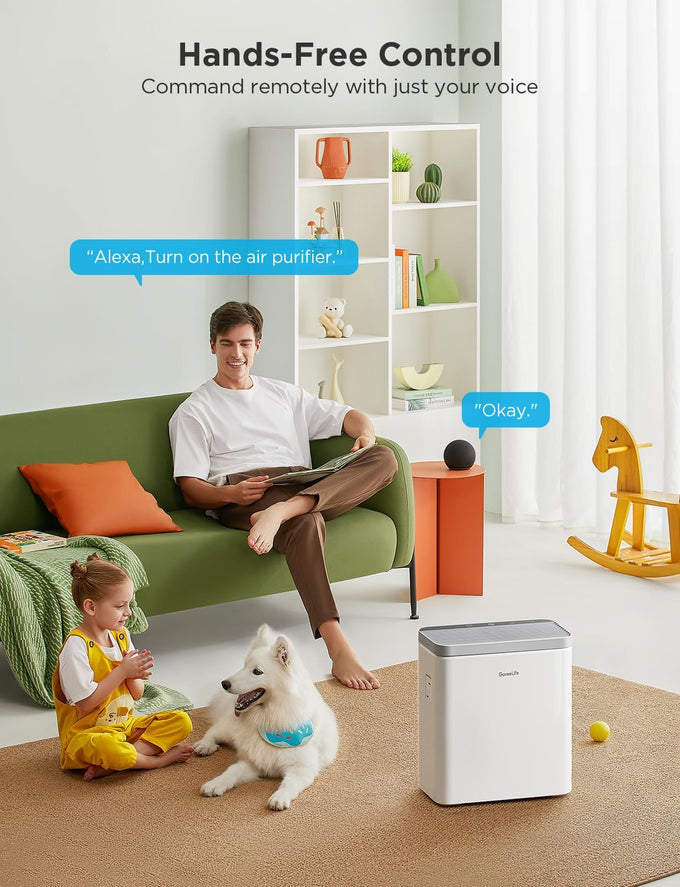 GoveeLife Smart Air Purifier for Home Large Rooms, Covers up to 1046 ft²