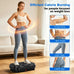 Vibration Plate Exercise Machine 199 Speeds Lymphatic Drainage Black