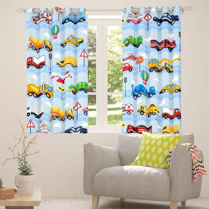 Feelyou Ambulance Blackout Curtains for Bedroom Living Room 42 x 84 Inch