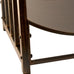 Panacea 15919 Log Bin with Scrolls, Brushed Bronze