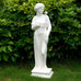 Outdoor Statue, Nymph Sculpture Goddess of Greek Mythology Roman Style for Garden Patio Yard Lawn Porch Decor, Ivory
