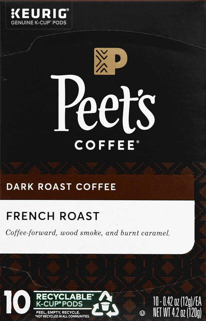 Peet's Coffee Coffee Pods, Dark Roast, Major Dickason's Blend, 75 K Cups