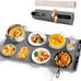 AMOSA Warming Mat for Food, Extra Large XXL32"x15" Roll Up Food Warming Mat