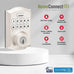 Kwikset HomeConnect 620 Z-Wave Long Range Enabled Keypad Smart Lock Convenient Keyless Entry, Customizable User Codes, Ring Alarm Compatible, Hub Required, Sold Separately Satin Nickel Traditional