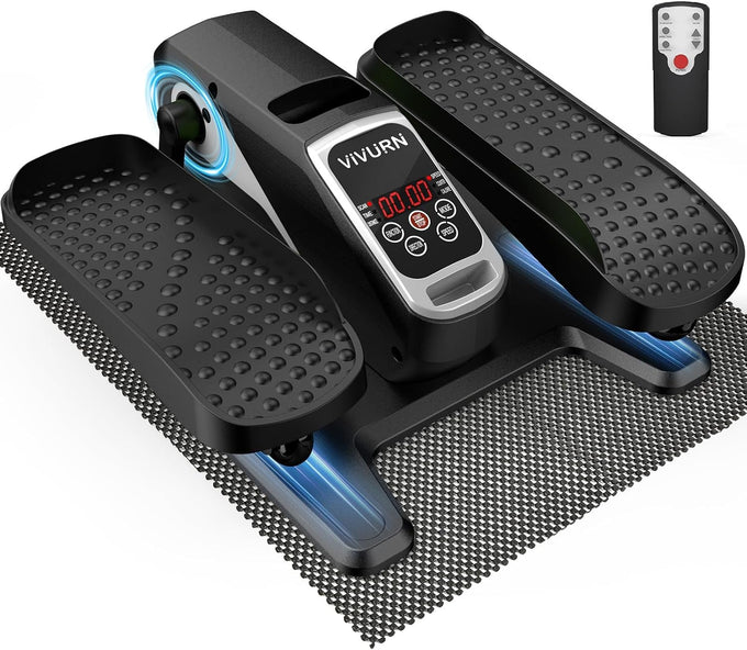 Under Desk Elliptical Leg Exerciser While Sitting for Seniors