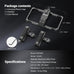 NEEWER Upgraded Phone Rig Vlogging Kit, Video Stabilizer, PA009