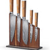 Yatoshi Professional Kitchen Knife Set, 15 Pieces, High Carbon Stainless Steel, Ergonomic Handle