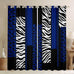 Feelyou Leopard Zebra Cheetah Curtains Living Room 2 Panels 52 x 84 Inch