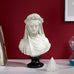Design Toscano Veiled Maiden Indoor Bust Statue, 9 Inch Wide, 14 Inch Tall