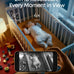 eufy Baby Monitor C10, 2K Camera, 4.5" 480p Display, No Wi-Fi